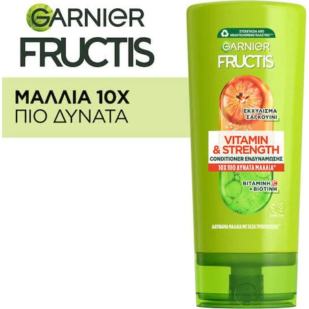 Garnier Fructis Fructis Bloedsinaasappel Vitamine & Kracht Reconstructie/Voedende Conditioner voor Geverfd Haar 200ml
