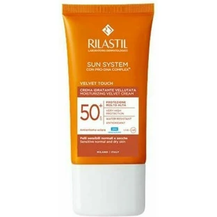 Rilastil System Velvet Cream Crème Solaire Visage SPF50 50ml
