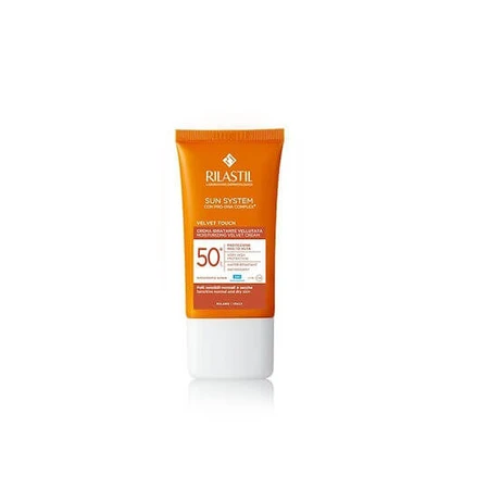 Rilastil System Velvet Cream Crème Solaire Visage SPF50 50ml