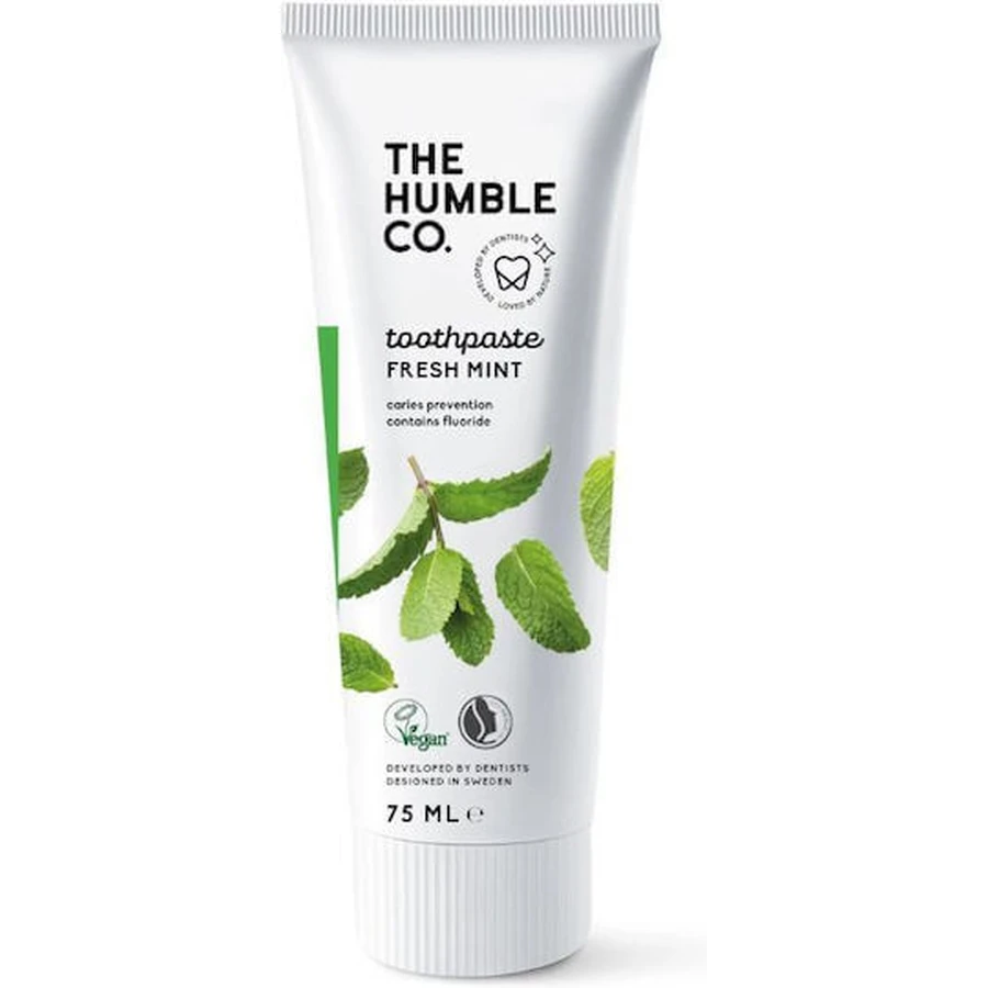 The Humble Co. Zahnpasta für Karies und Zahnbelag 75ml