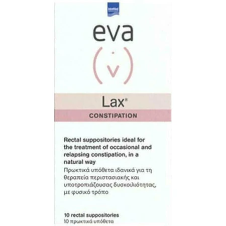 InterMed Eva Constipation Lax Suppositories 10pcs