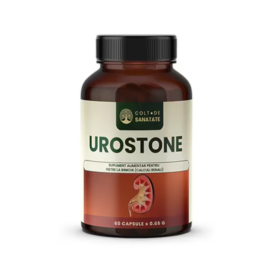 UroStone: Nierenstein- und Sandentfernungspillen, 60 Kapseln, Colt Health