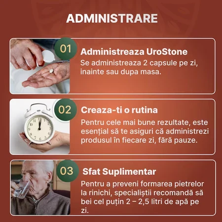 UroStone: Nierenstein- und Sandentfernungspillen, 60 Kapseln, Colt Health