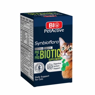Bio PetActive Synbioflora Pre&Probiotica voor katten - 60 tabletten