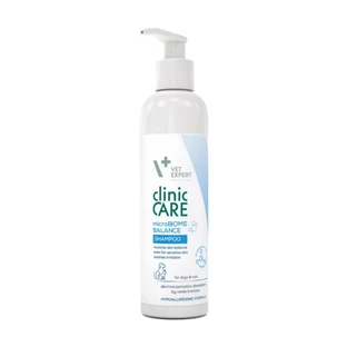 Vet Expert, Champú dermatocosmético para perros y pisci CLINIC CARE MICROBIOME BALANCE, 250ml