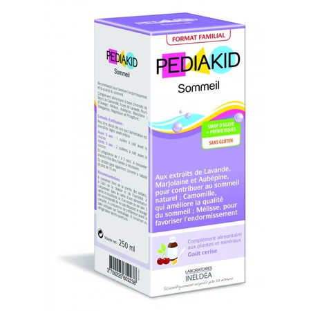 Sleep mejora el sueño de los niños con sabor a cereza, 250 ml, Pediakid