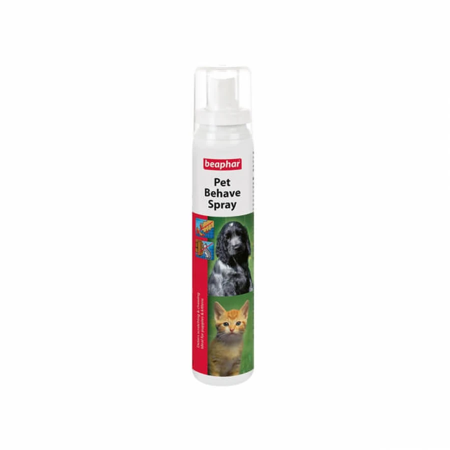 beaphar pet behave spray adiestramiento perros y gatos 125ml