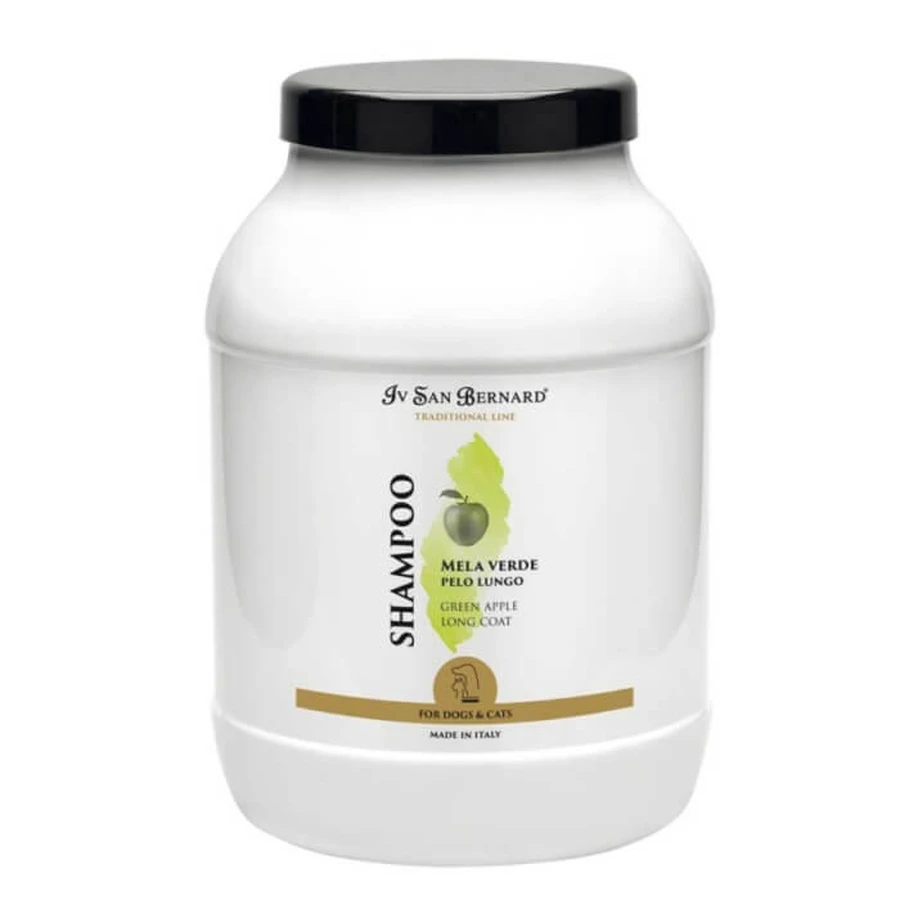 Shampoo Iv San Bernard Green Apple, voor honden en katten, 3000ml