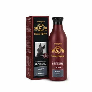Champú CHAMP RICHER para PERROS con PELAJE NEGRO, 250 ml