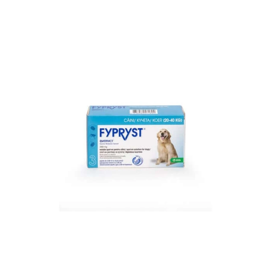 Fypryst Caine Caine L 268 mg (20 - 40 kg), 3 pipetas