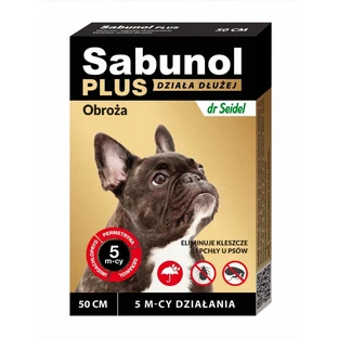Sabunol Plus mittelgroßes Hundehalsband, 50 cm