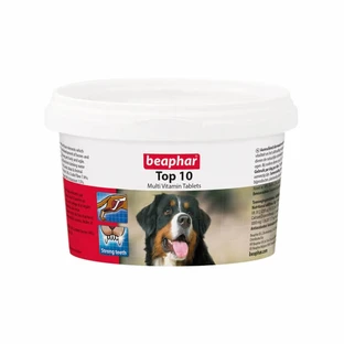 Supplement for dogs beaphar top 10 multi vitamin tablets 180tb/box