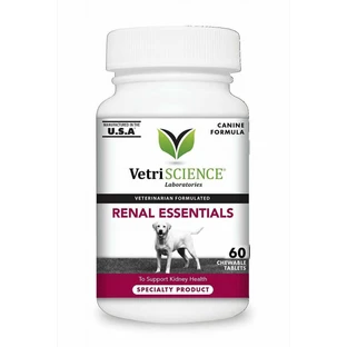 Renal Essentials for Dogs VetriScience - 45 tablets
