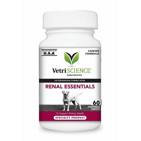 Renal Essentials for Dogs VetriScience - 45 tablets