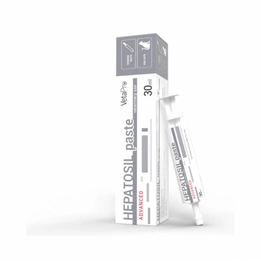 VETAPRO hepatosil advanced paste syringe 30ml liver support for cats