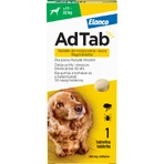 AdTab 450 mg Kautabletten für Hunde gegen Flöhe und Zecken (11-22 kg) - 1 Tablette