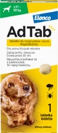 AdTab 450 mg chewable tablets for dogs against fleas and ticks (11-22 kg) - 1 tablet