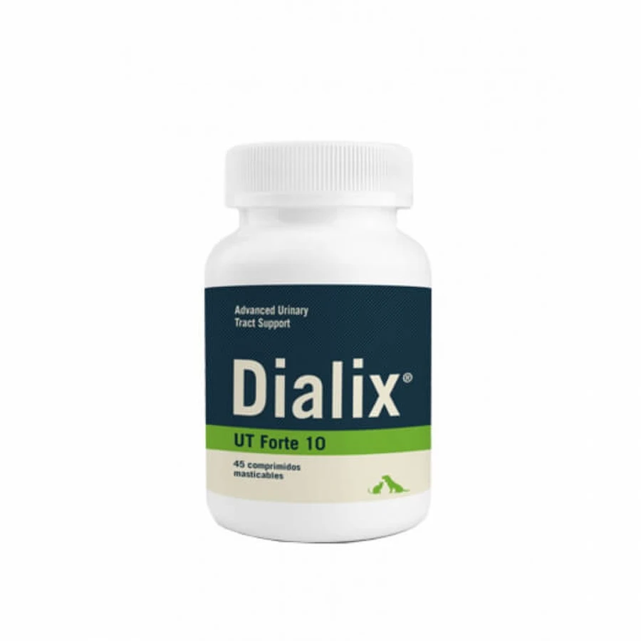 Vollständiges Nahrungsergänzungsmittel zur Behandlung von Struvitis und Erkrankungen der unteren Harnwege DIALIX UT Forte 10, VetNova, 45 Tabs