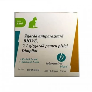 Lab Biove antiparasitäres Halsband für Katzen 35 cm, über 3 Monate alt