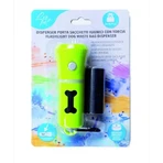 Leopet Toilet Bag Dispenser with Flashlight