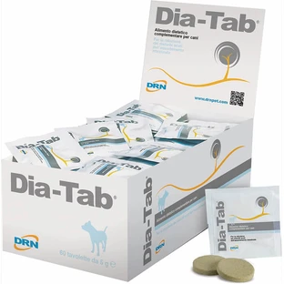 Dia-Tab, suplemento para perros, 60 comprimidos x 5 g