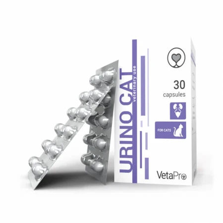VETAPRO urino cat 30caps/snede urinaire ondersteuning voor katten