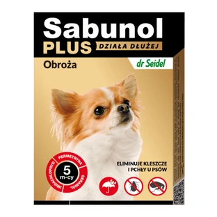 Antiparasitic collar for dogs , Sabunol Plus small size , 35 cm