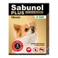 Antiparasitic collar for dogs , Sabunol Plus small size , 35 cm