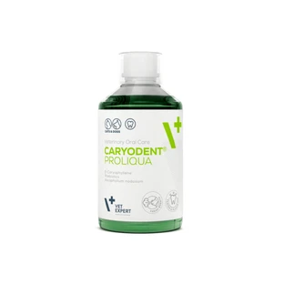 Wateradditief voor dagelijkse mondhygiëne voor honden en katten Caryodent Proliqua Vet Expert, 250ml