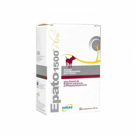 Epato 1500, Ergänzungsmittel, Schachtel mit 32 Tabletten zu 1500 mg