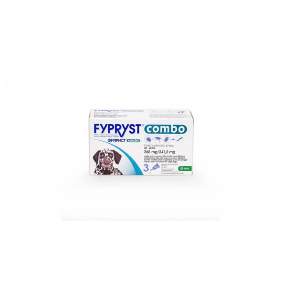 Fypryst Combo Hond L 268 mg (20 - 40 kg), 3 pipetten