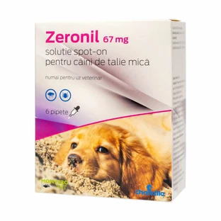 Zeronil 67mg dogs (2-10kg) - 6 Antiparasitic Pipettes
