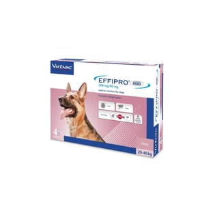 Effipro Duo Hund L 268 mg (20 - 40 kg), 4 Pipetten