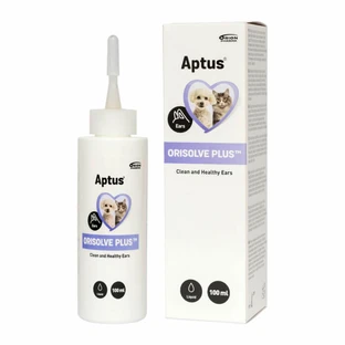 Aptus orisolve plus, Ohrreinigungslösung für Hunde und Katzen, 100ml