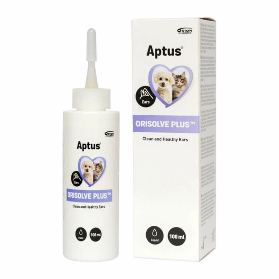 Aptus orisolve plus, Ohrreinigungslösung für Hunde und Katzen, 100ml