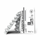 VETAPRO active carbon detox 250MG 20caps/cut gastrointestinal support for dogs and cats