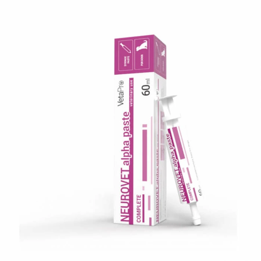 VETAPRO neurovet alpha paste syringe syringe 60ml neurological health for dogs