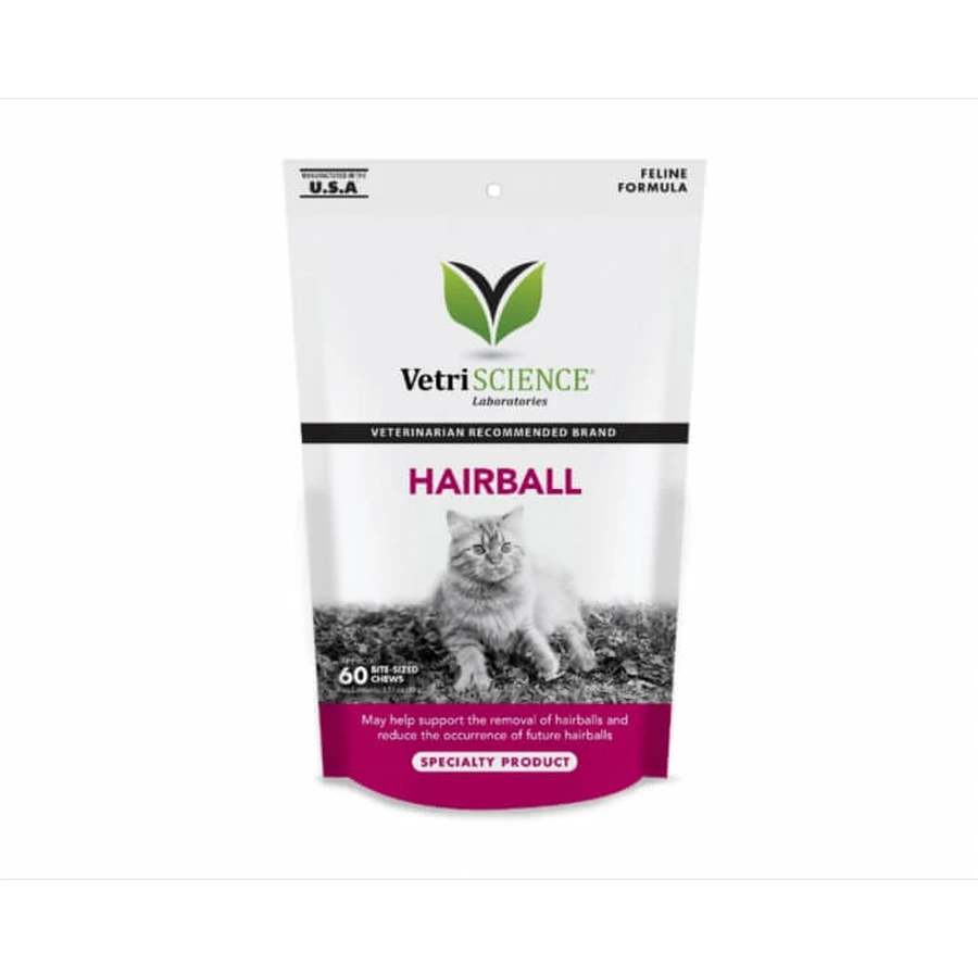 Vetri Science Hairball - 60 Bite-sized Chews