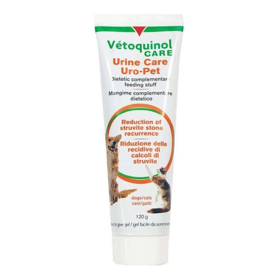 URO-PET Paste Nahrungsergänzungsmittel zur Ansäuerung des Urins 120g