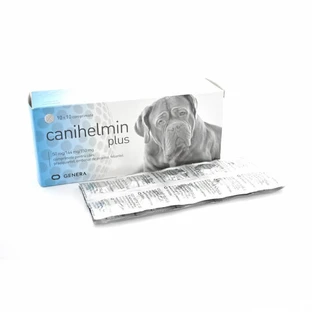 Internal antiparasitic for dogs CANIHELMIN PLUS 100 tablets