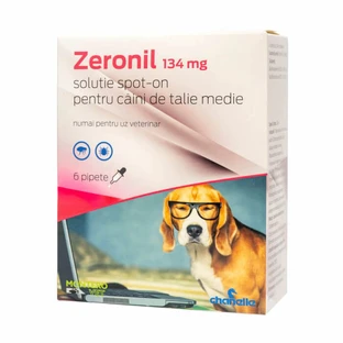 Zeronil 268mg dog (20-40kg) - 6 Antiparasitic Pipettes