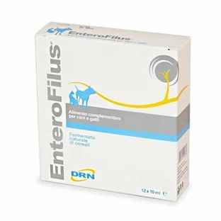 Enterofilus supplement, 12 vials x 10 ml oral solution