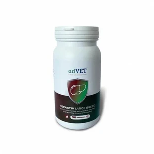 Hepactiv Razas Grandes - alimento complementario, frasco x 90 comprimidos