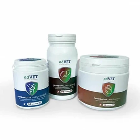 Hepactiv Razas Grandes - alimento complementario, frasco x 90 comprimidos
