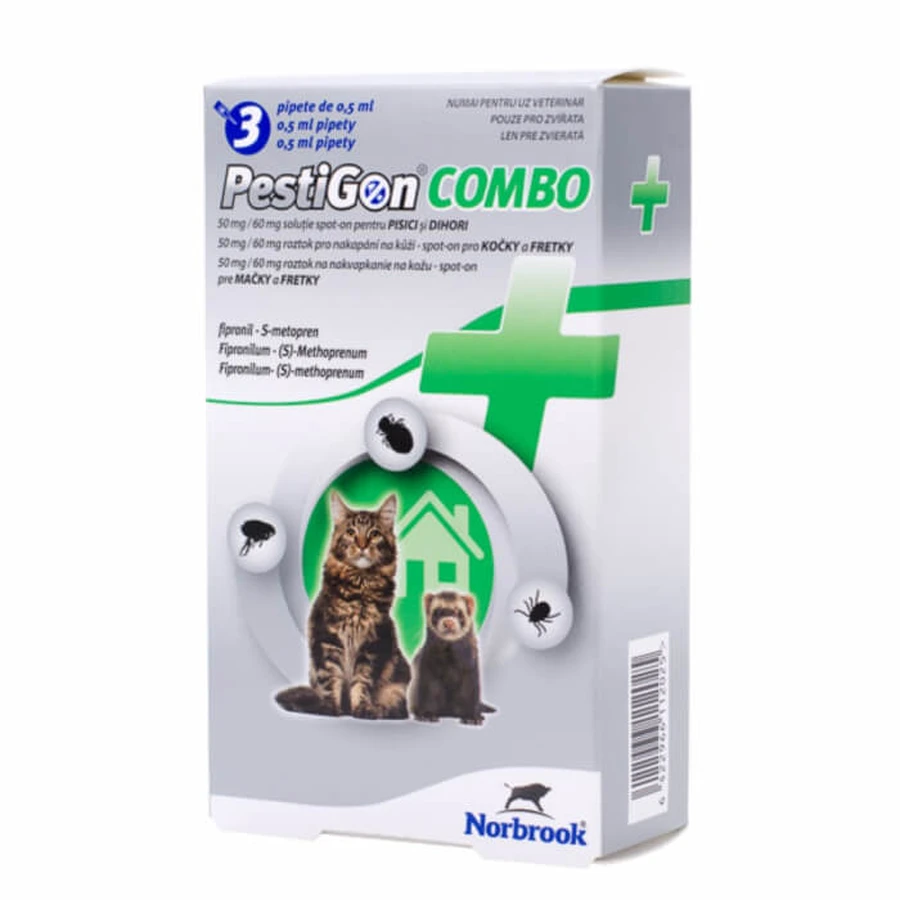 PestiGon Combo Cat 50 mg/60 mg x 3 pipetten