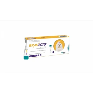 Bravecto spot on hond (2-4.5 kg) 1 pipet