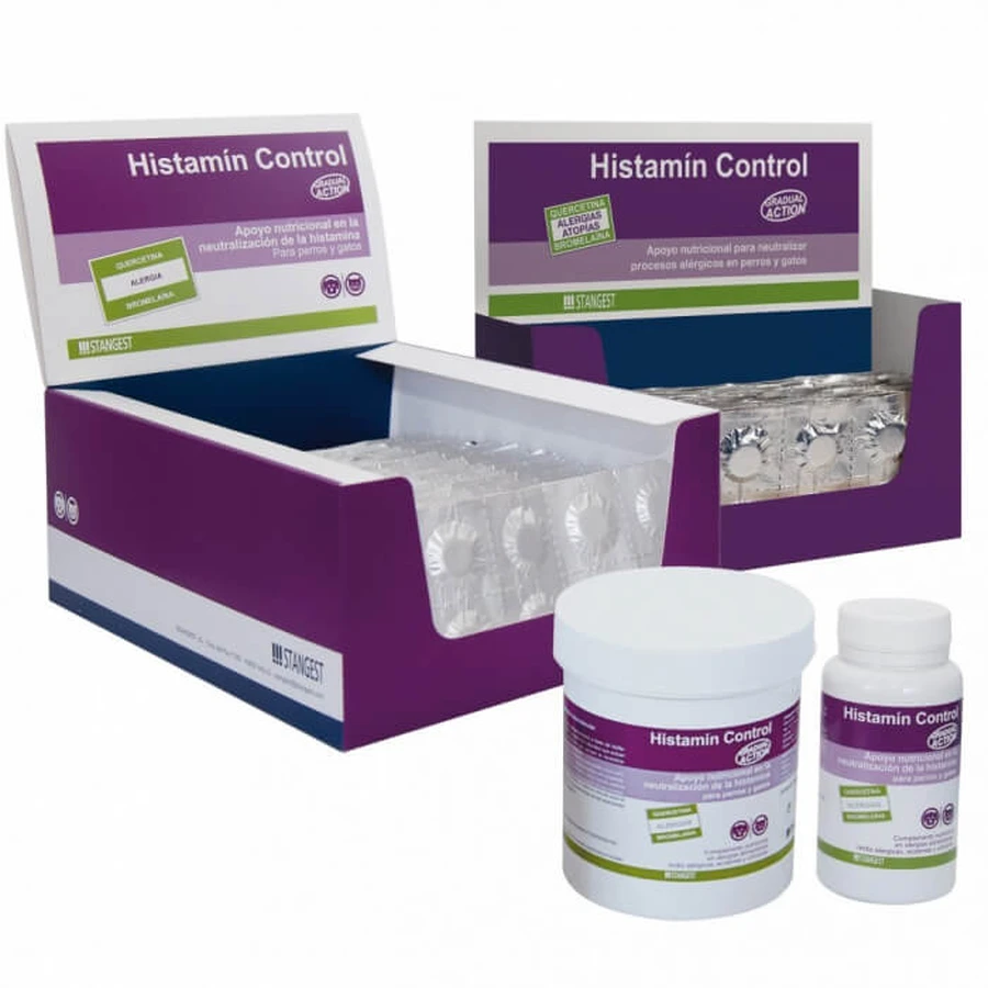HISTAMIN Control Perros de razas grandes - 30 ampollas (240 comprimidos)