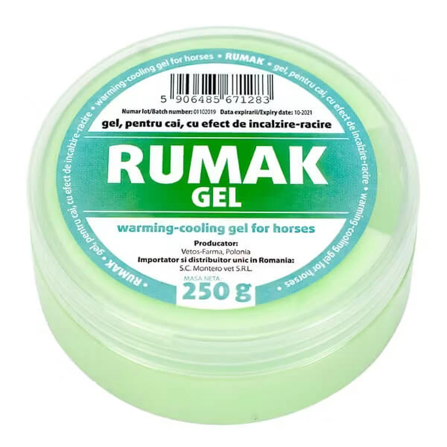 Rumak Verwarmende-Koelende Gel 250 g