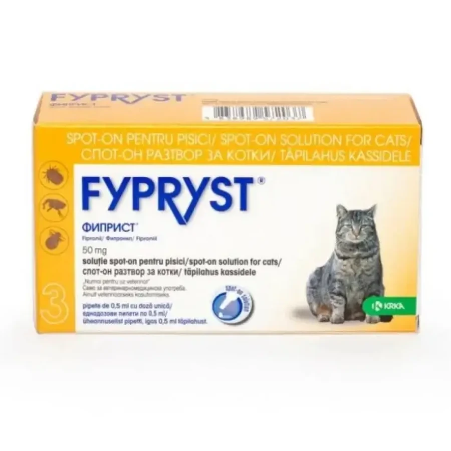Fypryst Cat Spot On 50 mg, 3 Pipetten
