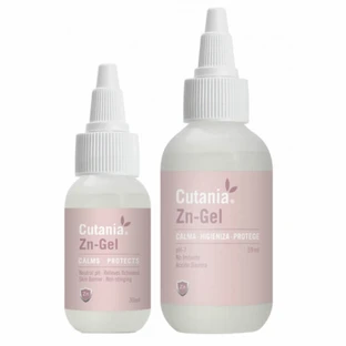 Fórmula dermatológica en forma de gel, con pH neutro, efecto calmante y desinfectante CUTANIA Zn-Gel, VetNova, 30ml